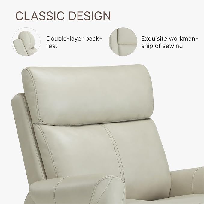 KISLOT Leather Recliner Chair Set of 2, Wall Hugger RV Recliners - Image 7