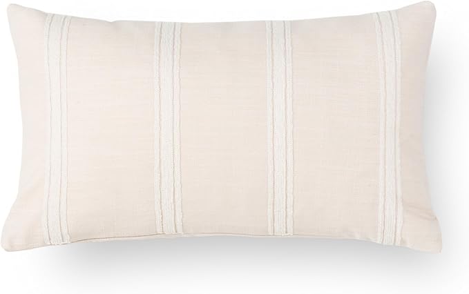 Crumbs Home Modern Farmhouse Fall Linen Indoor Outdoor Lumbar Pillow Cover Only - Image 6