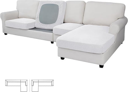 Easy-Going Stretch 4 Pieces Couch Cushion Covers by Easy-Going