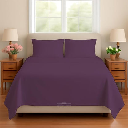 Sleeper Sofa Bed Sheet, 100% Cotton 400 Thread Count, 4 Piece Set, Deep Pocket by BeyondWhatYouSee