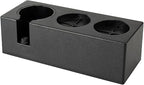 Espresso Tamping Station, ABS Plastic Black Portafilter Holder Espresso Coffee Equipment for Bar Home Office,Fit for 51mm 53mm(Accessories not Included)