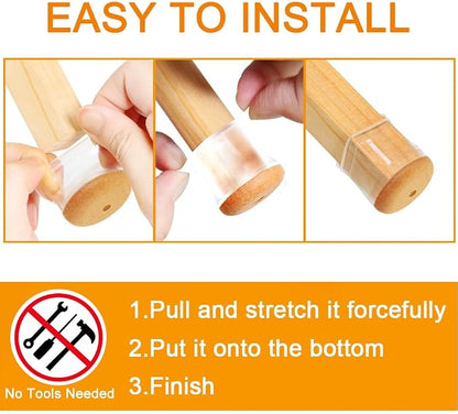 32 Pcs Chair Leg Floor Protectors - Image 6
