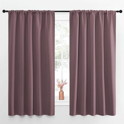 NICETOWN Blackout Curtains for Living Curtains, Room Darkening Curtains & by NICETOWN