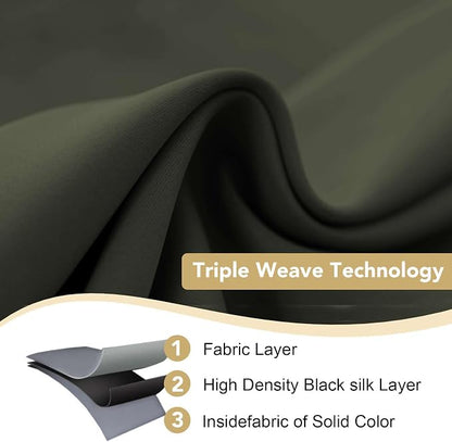 H.VERSAILTEX Thermal Insulated Blackout Window Panels Microfiber - Image 3