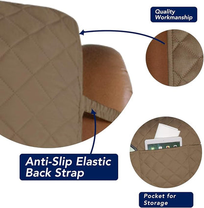 PureFit Reversible Recliner Chair Covers Couch Covers - Image 3