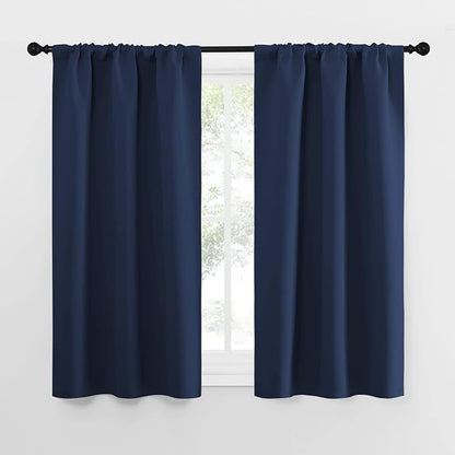 NICETOWN Kitchen Curtains, Short Blackout Curtains & Drapes, Thermal Insulated by NICETOWN