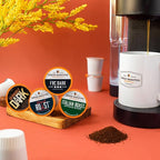Fresh Roasted Coffee, Dark Roast Blend Variety Pack, K-Cup Compatible, 96 Count