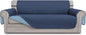 Easy-Going Reversible Couch Cover, 4 Seater Sofa, Dark Blue/Light Blue | by Easy-Going