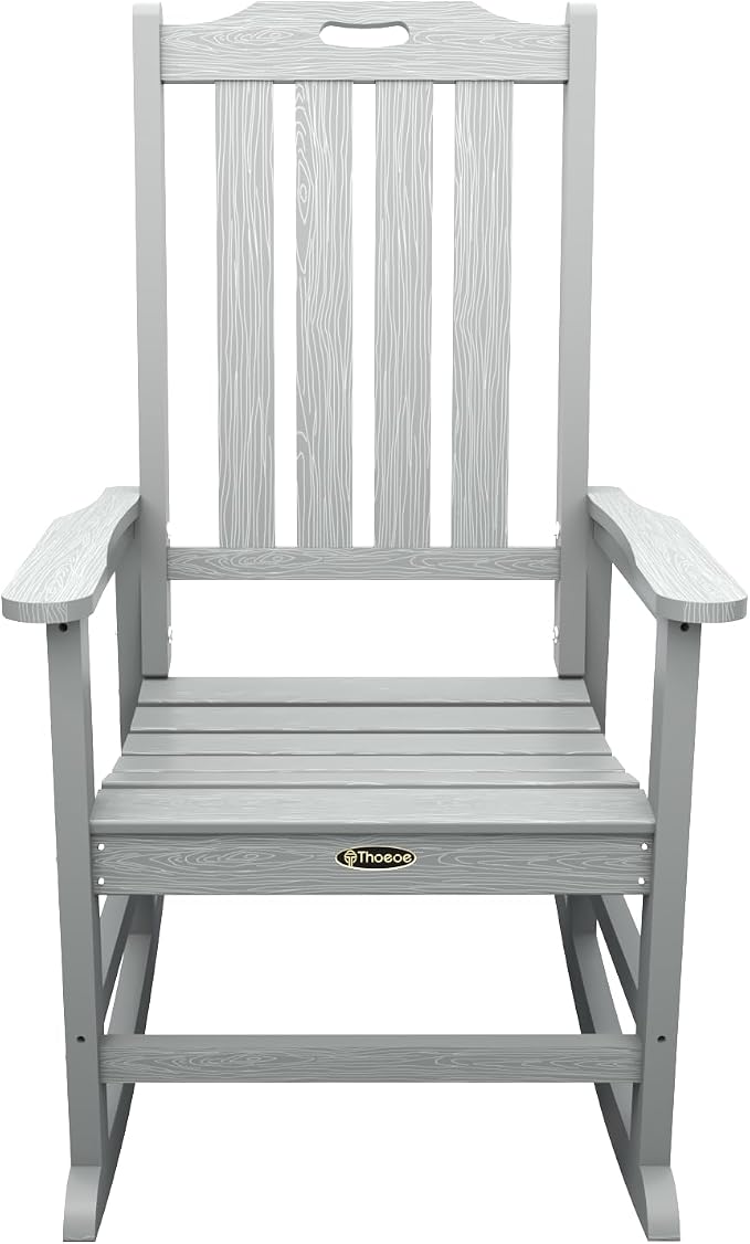 THOEOE Oversized Rocking Chair Set of 8, Outdoor Rocking Chair - Image 8
