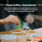 Bulletproof French Kick Dark Roast Single Serve Pods, 24 Count, 100% Arabica Coffee, Clean Coffee Tested for Toxins, Packaging May Vary