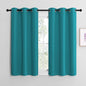 NICETOWN Room Darkening Curtains 48 inch Length 2 Panels, Thermal Insulated by NICETOWN