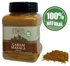 Pride of India - PACK of 6 - Garam Masala Ground 6 oz (170.097 gm) Medium Dual Sifter Bottle | Warming Spice Blend for Variety of Dishes | Flavorful Mix for Curries and Pilafs Non-Veg & Veg Dishes