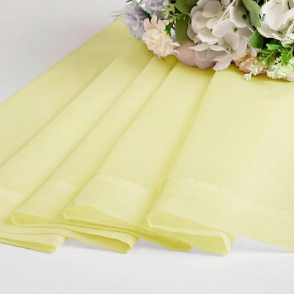 Sheer Curtains 84 inches Long 2 Panels Set - Image 7