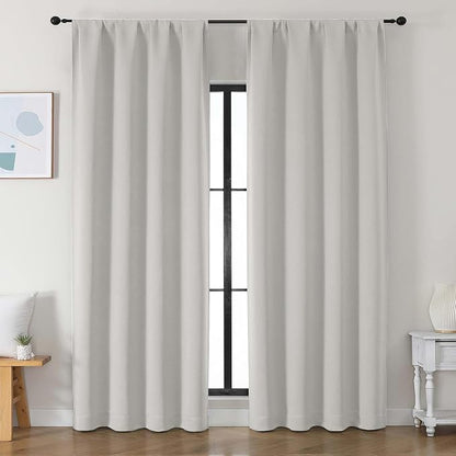 Simplebrand Ava Natural Blackout Curtains by Simplebrand