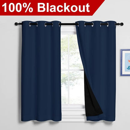 NICETOWN 100% Blackout Curtains - Image 2