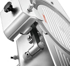 KWS MS-12A 1050W Countertop Model Commercial Automatic Electric Meat Slicer with Stainless Steel Blade, Frozen Meat, Food Slicer/Low Noises [ ETL, NSF Certified]