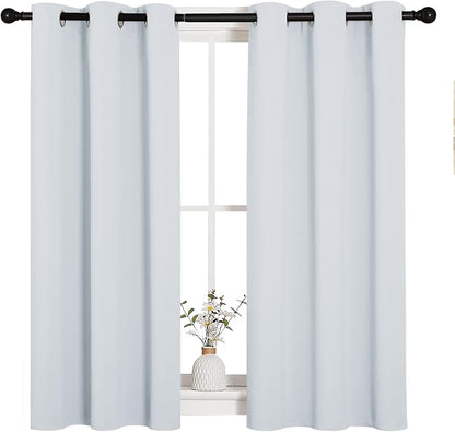 NICETOWN Room Darkening Draperies Curtains Panels, Window Treatment Thermal by NICETOWN