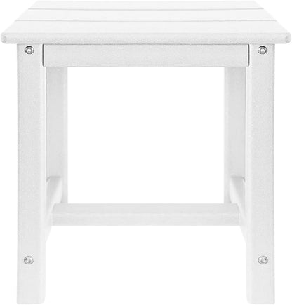 GARDENSTAR Adirondack Square Side Table, one-Tier Outdoor end Table, Patio Side - Image 8