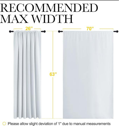NICETOWN Bedroom Window Curtain Panels - Image 7