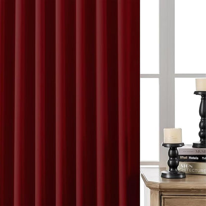 Joydeco Blackout Curtains 108 Inches Long, Thermal Insulated Black Out Curtains - Image 6