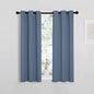 NICETOWN Thermal Insulated Curtains Blackout Draperies, Stone Blue, 29 by 40 by NICETOWN