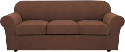 H.VERSAILTEX 4 Piece Stretch Sofa Covers by HVERSAILTEX