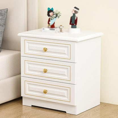 Snack Table Light Luxury Solid Wood Bedside Table, Simple Home Storage Cabinet - Image 5