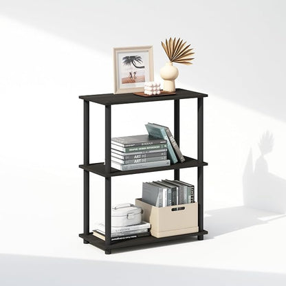 Furinno Turn-N-Tube Book Shelf, 3-Tier Bookshelf, Bookcase - Image 4