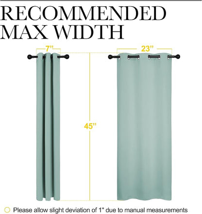 NICETOWN Thermal Insulated Curtains Blackout Draperies, Window Treatment Solid - Image 7