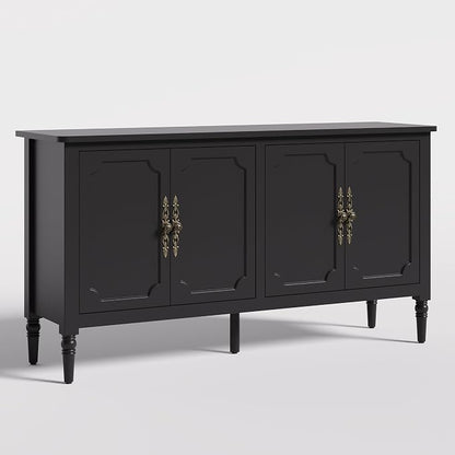 FansaFurn Console Table, Wood Buffet Sideboard, Media Credenza - Image 7
