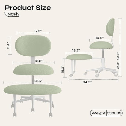 Pinmoco Ergonomic Cross Legged Office Chair - Image 2