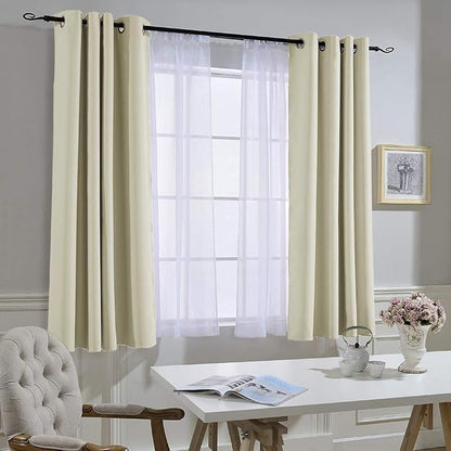NICETOWN Short Window Curtains 45" L - Image 7
