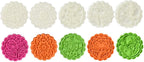 180g 5pcs Cookie Stamps Thickness Adjustable Moon Cake Mold Set, Cookie Press DIY Decoration Hand Press Cutter Cake Dessert Mold