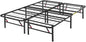 Amazon Basics Bed Frame with Ample Underbed Storage, Foldable Metal Platform by AmazonBasics