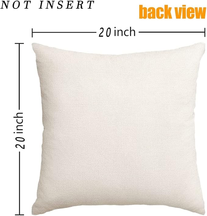 RABUSOFA Outdoor Pillow Covers 20x20 Inch, Outdoor Bird Lumbar Throw Pillow - Image 7