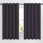 NICETOWN Blackout Bedroom Curtains 66 inches Long, Grommet Room Darkening by NICETOWN