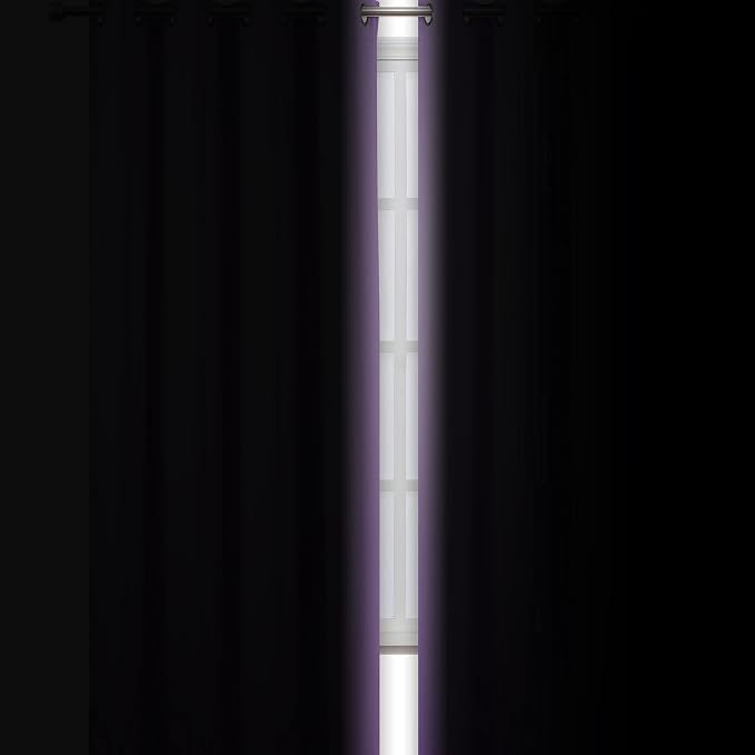 Blackout Curtains 52 x 95 inch/Lavender Curtains Set of 2 Panels/Thermal - Image 3