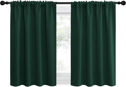 NICETOWN 2 Panels Blackout Curtains, Rod Pocket Thermal Insulated Drapes by NICETOWN