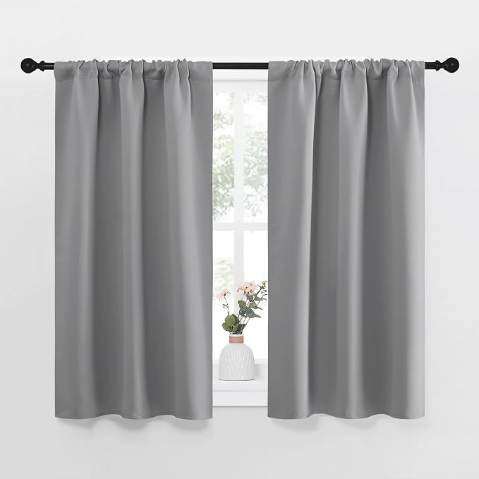 NICETOWN Short Room Darkening Curtains by NICETOWN
