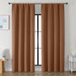 Simplebrand Ava Sun Baked Blackout Curtains by Simplebrand