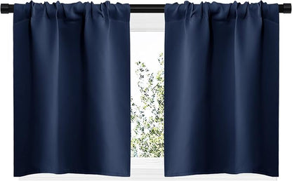 NICETOWN RV Blackout Curtains for Camper Windows, Kitchen Curtains, Short - Image 2