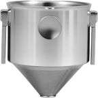 Pour Over Coffee Dripper Stainless Steel Coffee Filter Pour Over Coffee Maker Collapsible Coffee Dripper Cup Cone Filter for Travel Camping (Stainless Steel)