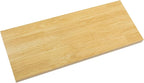 Butcher Block Countertop | 30x12in Wood Board Countertop | DIY Washer Dryer/Island/Kitchen Counter top | countertop Cutting Board | 1102lbs Load Capacity | Wood Color | NO Base Legs, 1.38in Thick
