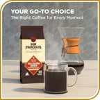Don Francisco's Colombia Supremo Whole Bean Coffee, Medium Roast – 100% Arabica, 12 oz Bag, Premium Coffee for Drip, Pour Over and French Press