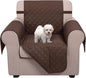 U-NICE HOME Reversible Recliner Chair Covers, Chocolate | 23''Armchair Cover by U-NICEHOME