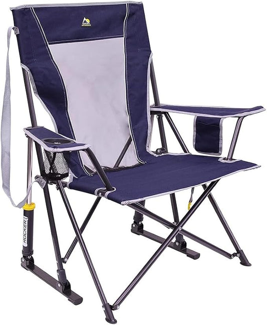GCI Outdoor Comfort Pro Rocker Collapsible Rocking Chair & Outdoor Camping Chair by GCIOUTDOOR