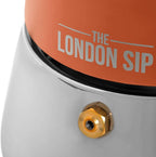 London Sip Stainless Steel Stovetop Espresso Maker Moka Pot Italian Coffee Percolator, Copper, Medium (10.14 oz)