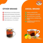 Angel Brand Green Tea with Ginseng Tea Bags 25 – Pack of 3 – Energizing & Antioxidant-Rich Herbal Blend & Ginseng Root - Balanced Flavor & Rich Nutrients With Health Benefits