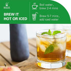 WT WEETEE Mint Green Tea Bags, 100 Count, Perfect blend of Green Tea, Peppermint, Spearmint, Lemongrass, Lemon Balm, Low Caffeine Mint Medley Herbal Tea