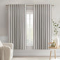 MIULEE Cobblestone Back Tab Blackout Curtains 52x63 Inches Long 2 Panel Set | by MIULEE
